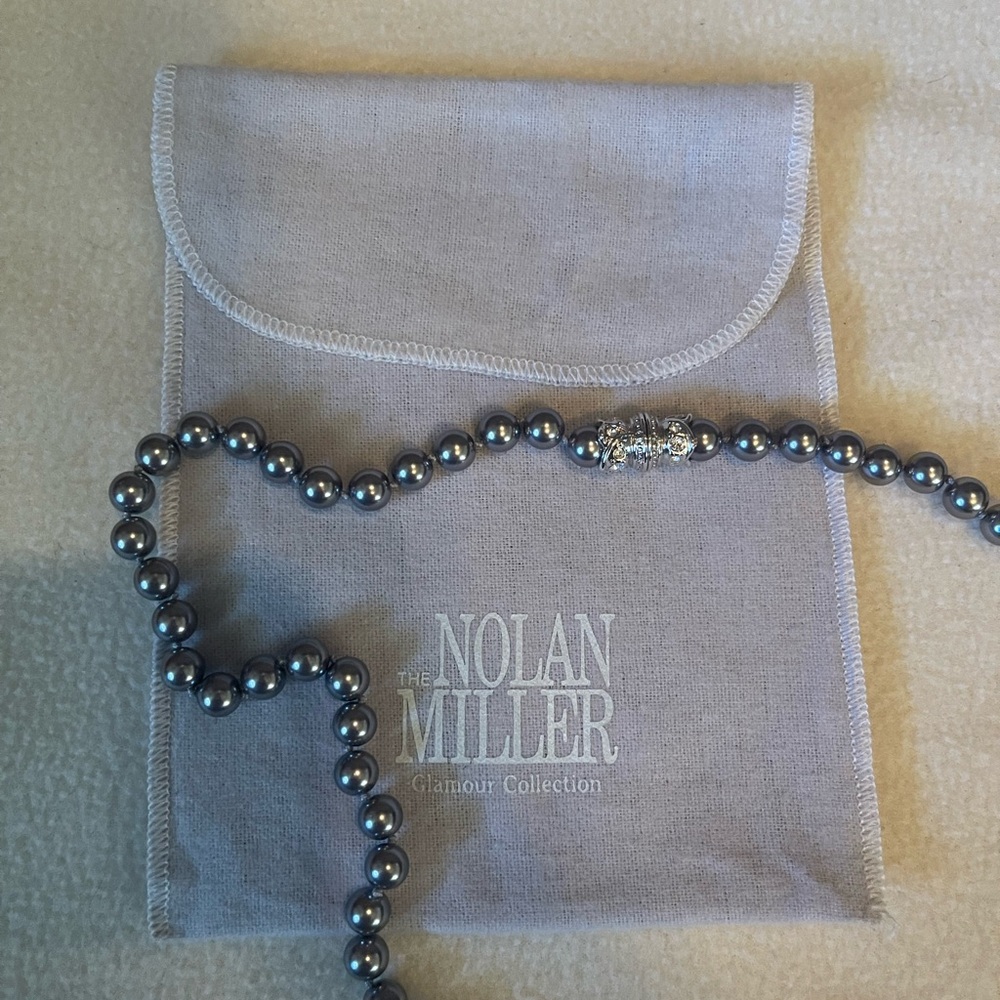 Nolan miller glamour pearl dual necklaces